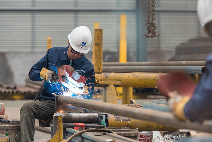 如皋网架焊接车间